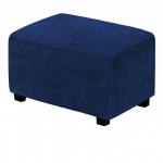 4 suurust samet Vastupidav kohandatud veniv jalatugi Ottomani kate kokkupandav hoiutabur M&ouml;&ouml;blikaitse ristk&uuml;likukujuline kate S