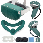 7-v&auml;rviline VR-i kesta kate, objektiivi lekkevastane kate, 7-osaline VR-tarvikute komplekt Oculus Quest 2 asenduseks