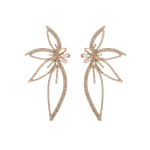 Naiste n&ouml;&ouml;pk&otilde;rvar&otilde;ngad, v&auml;rvilised kristallsulamist liialdatud v&auml;lklehtede lillelised isikup&auml;ra v&otilde;rkpunased esmaklassilised k&otilde;rvar&otilde;ngad OneSize must