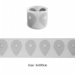 Butterfly Triikraud On Plaastrid H&otilde;bedased helkurteibid isetehtud parches Ropa kapuutsid Riided Kleebis Soojus&uuml;lekanne Aplikatsioonid Riided Heledad 3x100cm