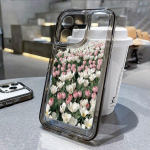 L&auml;bipaistva lillega telefoni&uuml;mbris iPhone'ile 12 11 13 14 Pro Max X Xsmax Xr 7 8 Plus Se 2022 2020 Must Clear Fundas Soft Tpu tagakaas For iPhone 7 Plus