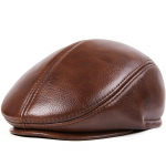 EFei Esimese kihi veisenahast m&uuml;ts Pesapallim&uuml;ts Brand Newsboy meeste baretim&uuml;ts Talvine soojad m&uuml;tsid Lehmanahast m&uuml;tsid L(55-56cm) pruun