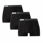 3 Pack Boy Alusp&uuml;ksid Kommid V&auml;rvid Suured Meeste Aluspesu Bokserid Homme Knickers Bamboo Fiber alusp&uuml;ksid ML XL 2XL 3XL 4XL 5XL 6XL 7XL M must