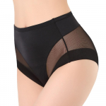 Naiste alusp&uuml;ksid Ice Silk Traceless hingavad jalgevahepiima elastsed k&otilde;rge v&ouml;&ouml;kohaga p&uuml;ksid S-3XL XXXL must
