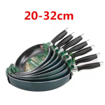 Pann non stick pann majapidamises kasutatavad pannkoogid spetsiaalne v&auml;ike pann gaasipliit elektromagnetiline pliit kasutatav vokkpann kokk 20cm black