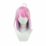 Anime VTuber Himemori Luna Parukas Hololive T&uuml;drukud Cosplay Youtuber &Uuml;leminekuga Roosa Lilla L&uuml;hike Sirge Kuuma-kindel Juustest Parukad One Size roosa