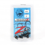 Tackle Tactics TT Nedlockz HD Jig Head must 1/15 untsi 2 5 paki kohta (7410)