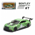 1:32 Scale Continental GT Le Mansi sulamist v&otilde;idus&otilde;iduauto mudel, survevalu metallist m&auml;nguasjas&otilde;idukid automudelite simulatsioonikollektsioon lastele m&auml;nguasja kingitus #7,1/32-14.5x6x3.5cm roheline