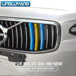 volvo s90 v90 jaoks kolmev&auml;rviline v&otilde;rk dekoratiivriba uus v&otilde;rku muudetud eriv&auml;rvi kleebised 2017 2018 2019 2020 mudel s90 v90