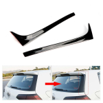 2TK ABS s&auml;rav must auto tagaakna spoiler k&uuml;ljetiib VW Golf 7 MK7 jaoks black