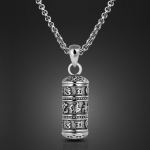 Fashion Man 100% 925 Sterling h&otilde;be Kaelakee Naistele Meestele Punk hip-hop Choker Ripats Kaelakee Jaapani Vintage Style Ehted 45cm valge