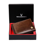 WILDHORN Wildhorn India Pruun Nahast Meeste Rahakott sinine
