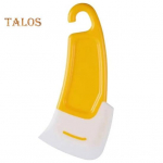 Silikoonist kaabitsa p&otilde;hja puhastamine k&otilde;rge temperatuuri suhtes vastupidav nakkumatu panni puhastamine kaabitsa&otilde;li k&uuml;hvel kollane