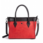 Ehtsast nahast naiste moe k&auml;ekotid Vintage Design Crossbody kotid Br&auml;ndi &otilde;lakott GZW 30*20*12cm punane