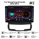 SsangYong Korando 2010-2013 jaoks koos nupunupuga Android autoraadio multimeediumipleier Navigatsioon stereo GPS 2 Din Carplay 2+32GB 1+16GB