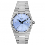 Tissot T-Classic PRX roostevabast terasest helesinine sihverplaadiga kvarts T137.210.11.351.00 100M Unisex k&auml;ekell sinine