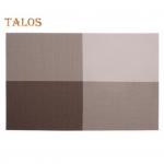 Kulumiskindel, veekindel, libisemisvastane soojusisolatsioon, ristk&uuml;likukujuline lauamatt, klaasn&otilde;ude alusalus must valge v&auml;rv