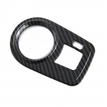 Sobib mudelile MG4 EV2022-2024 Carbon Fiber Auto Light Control kleebis Esitulede l&uuml;litid Kaane trimmi kujundamise tarvikud