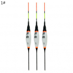 MUQZI sporditarvikud 3 tk helendav LED-valgus elektrooniline vertikaalne &ouml;&ouml;p&uuml;&uuml;gi ujuvpoi 1#