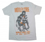Motley Crue Vintage-Inspir Ed World Tour 1983 Unisex T-Shirt S