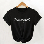 Jujutsu Kaise Anime Inumaki Toge Salmon T-s&auml;rk naiste Jaapani manga puuvillane l&uuml;hikeste varrukatega T-s&auml;rk JJK Merch Satoru Gojo Tops Unisex L