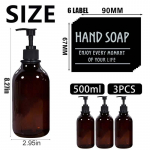 3 tk 6 sildiga seebi dosaator Keermepump du&scaron;igeeli pudel eeterlik &otilde;li t&uuml;hi pudel losjooni pudelid kosmeetika sub-meigipihusti purgi pudelid