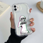 Samsung Galaxy A25 iPhone 15 jaoks Xiaomi Poco X5 Redmi 12c Huawei Honor 90 telefoni&uuml;mbrised NY9 Hentai Harajuku Anime Girl eksklusiivne kreemmustriline pehme &uuml;mbris for iPhone 6 valge