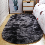 Pehmed kohevad vaibad elutuppa libisemiskindlad, paksud sametist ovaalsed voodipinna vaibad magamistoa p&otilde;randamatid Lemmikloomad lastetoa vaibad 100x160cm 6XL