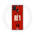 Samsung Galaxy A21S &uuml;mbris La casa de papel Rio joonis