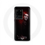Musta taustaga &uuml;mbris Samsung Galaxy S20 Ultra Lucifer Series jaoks