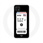 &Uuml;mbris Samsung Galaxy A22 5G New Yorgi lennupileti jaoks