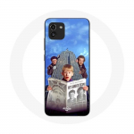Coque pour Samsung Galaxy A03 Home Alone Maman j'ai encore rat&eacute; l'avion