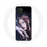 Coque pour Samsung Galaxy A03 Blackpink Born Pink Affiche Teaser Lisa Comeback Single Pink Venom 2022