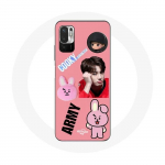 Coque pour Xiaomi Redmi Note 10 5G BTS Bangtan Gar&ccedil;on BT21 Cooky Jungkook ARMY