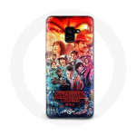 &Uuml;mbris Samsung Galaxy A8 Plus Stranger Things Teaser 4. hooaja plakati tegelased Art