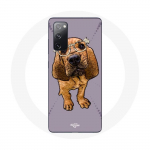 &Uuml;mbris Samsung Galaxy S20 FE Brown Floppy Ears jaoks