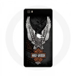 Huawei P8 Lite Harley Davidsoni kotka logoga &uuml;mbris