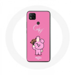 Coque pour Xiaomi Redmi 9C BTS Bangtan Sonyeondan BT21 Shooky Suga Et Cooky Jungkook