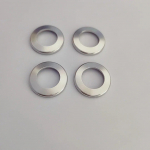 Angelguoguo Car modified for Mercedes Benz GLE GLS Class door bolt lock  pin cover auto door bolt silver cover