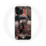 Coque pour Iphone 14 Pro Max Formule 1 Max Verstappen Casque F1 - Maniacase