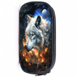 Wolf Panda Cat multifunktsionaalne pliiatsikott hobune kapibara t&uuml;drukute poiste pliiatsi&uuml;mbris Tiiger koera kirjatarvete hoidik kott &otilde;pilaste koolitarbed 29