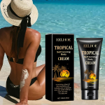 Tropical isepruunistav kehakreem nisuv&auml;rviline ilukreem isepruunistav komplekt Sunless Tanning Lotion must nahahoolduskreem 1pc
