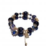 1 tk peen ahhaatkristall, moe stiil looduslikust kivist v&auml;rviline helmestega k&auml;ev&otilde;ru meestele naistele iga p&auml;ev peokink MULTI