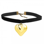 Diy Jewelry Goth Black Velvet suur s&uuml;dameripats kaelakee kaelakee naistele Elegantne koeline s&otilde;lmitud vibus&otilde;lmega reguleeritav kett