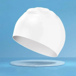 Elastsed ja pehmed silikoonist ujumism&uuml;tsid veekindlad k&otilde;rvakaitsed, lapsevanemad, ujumism&uuml;tsid, suurendatud ujumism&uuml;tsid, basseinitarvikud 22cm child valge