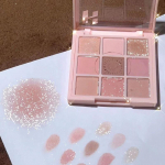 &Uuml;heksav&auml;rviline lauv&auml;rvipalett veekindel matt P&auml;rlmutter naturaalne Highlight Brightening Sleeper Siidiussi kontuuriv lauv&auml;rvialus Lasting Set meik