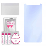 apgo Ultra-Clear 9H Hybrid protective glass compatible with Wiko Y61, flexible nano glass, great replacement for tempered glass, scratch-resistant, fu