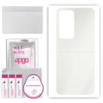 apgo MATTE Protective Skin Sticker for the back compatible with Vivo IQOO Neo6 SE, Wrap Film, Hydrogel Film, Flexible, Soft TPU with positioning layer