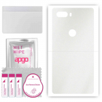 apgo Protective Skin Sticker for the back compatible with ZTE nubia Z18, Wrap Film, Foil, Vinyl - Pattern Matte Transparent