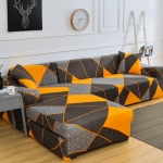 Elutoa elastsed diivanikatted Spandex Chaise Longue Nurgatugitooli kate padi Diivanim&ouml;&ouml;bel 190-230cm Katted 1PC 190-230cm